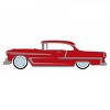 1/64 1955 Chevrolet Bel Air California Lowriders 5, Red & Silver 63060-B - 2 of 3