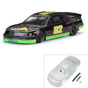 Pro-Line 1/12 Pre-Cut 1990 Chevy Lumina Clear Body: Losi NASCAR - 1 of 1