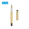 Unique Bargains Business Office Metal Smooth Writing Black Ink Ballpoint Pens 3 Pcs - 3 of 4