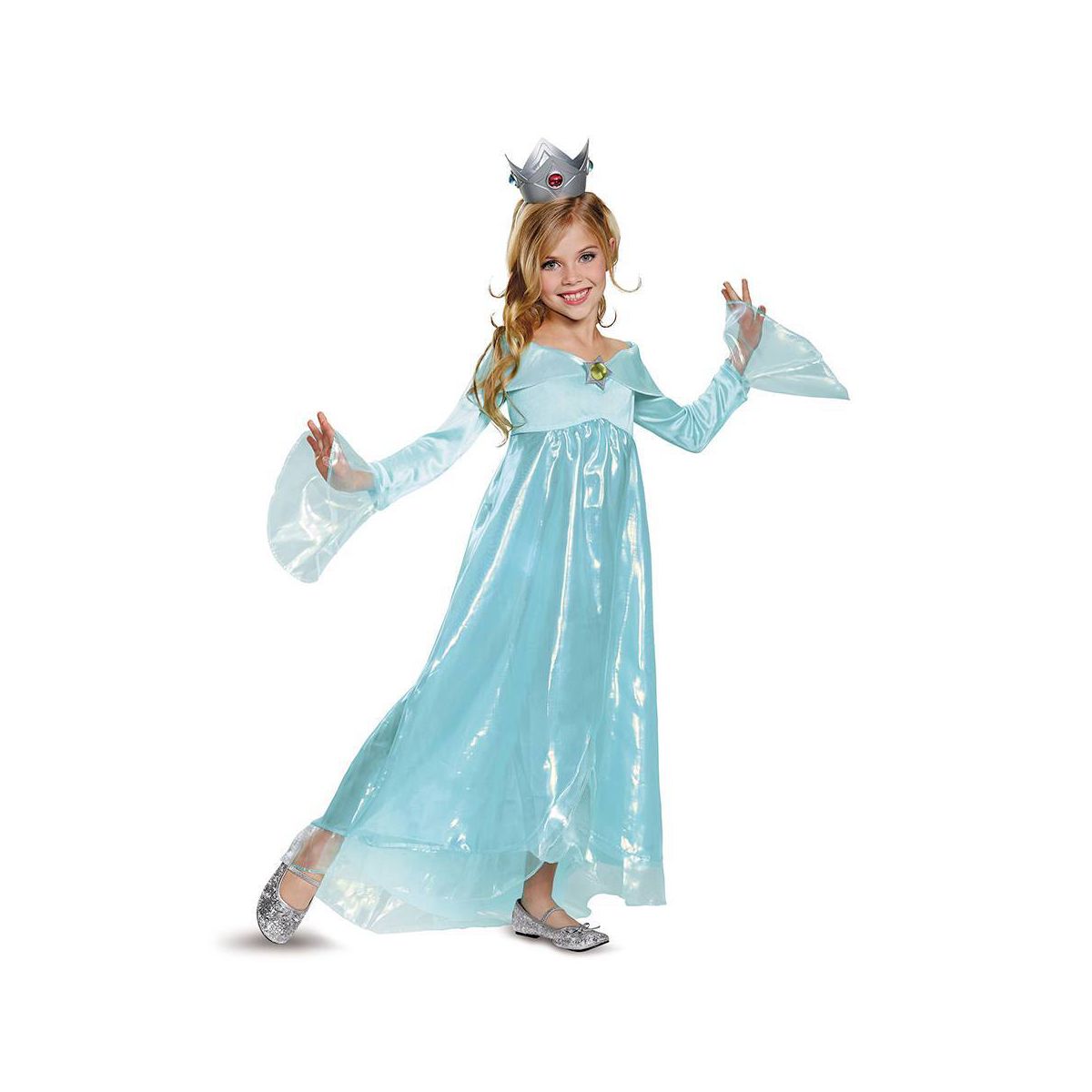 Nintendo Kids' Super Mario Bros. Rosalina Deluxe Costume Dress