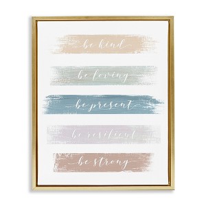 Stupell Industries Be Strong Inspirational, 31" x 25" - 1 of 4