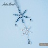 John Bead 8pcs 3.75" Christmas Snowflake Metal Wire Frames for DIY Bead Ribbon Charms Party Decorations Beading Project - 2 of 4