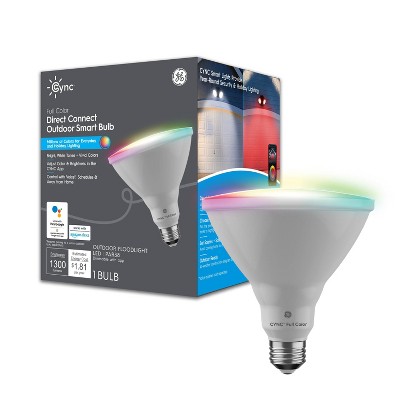 GE CYNC Smart Outdoor Color Changing Floodlight Bulb_1