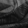 Olivia Gray Erica Doily Stripe Grommet Panel Pair - 54x90", Black - 3 of 4