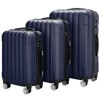Karl Home 3in1 Multifunctional Large Capacity Traveling Storage Suitcase Luggage Set Blue - 2 of 4