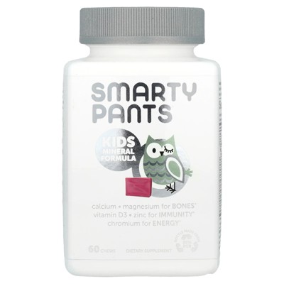 SmartyPants Kids Mineral Formula, Mixed Berry, 60 Chews