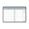 2024-2025 House of Doolittle 8.5" x 11" Academic Monthly Planner Leatherette Cover Black (26502-25) - image 3 of 4