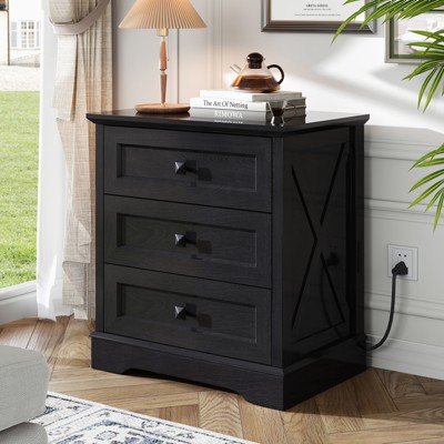 Farmhouse Wood Dresser for Bedroom