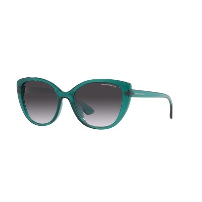 Armani Exchange Ax4111su 54mm Woman Cat Eye Sunglasses Light Grey ...
