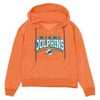 NFL Miami Dolphins Women's Hooded Sweatshirt - 2 of 3