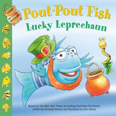 Pout-Pout Fish: Lucky Leprechaun - (Pout-Pout Fish Paperback Adventure) by  Deborah Diesen (Paperback)