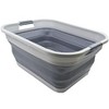 SAMMART 41L (10.8 gallon) Collapsible Plastic Laundry Basket - Water capacity: 32L (8.4 gallon) - 2 of 4