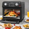 ORRD 12.5QT 7-in-1 Toaster Oven, 1500W Convection Oven with 5 Preset Menus, for Baking, Broiling, Air Frying & Dehydrating, Stainless Steel, Black - 2 of 4