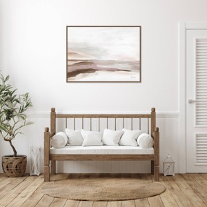 Amanti Art 42"x32" Dreamy Seascape by Yvette St. Amant Framed Canvas Wall Art Print - 1 of 4