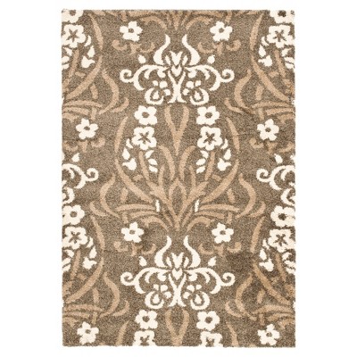 Smoke/Beige Abstract Woven Area Rug - (9'6"x13') - Safavieh