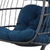 Nestfair 3.6ft Portable Hammock Chair with Cushion Blue - 2 of 4