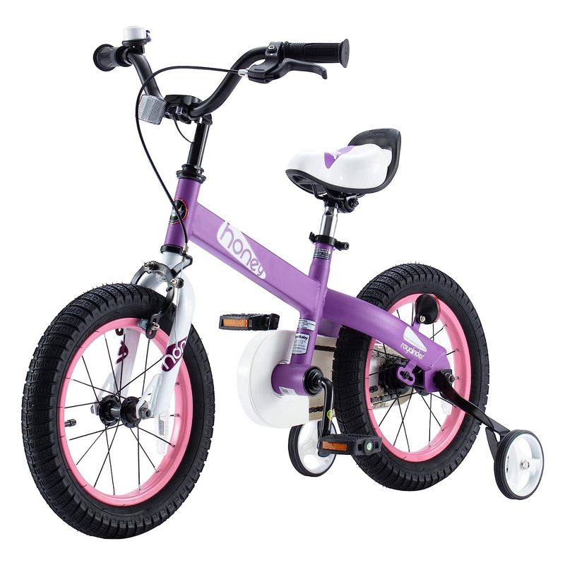 RoyalBaby Cubetube Honey Kids Bicycle with Reflectors for Boys and Girls, 2 of 7