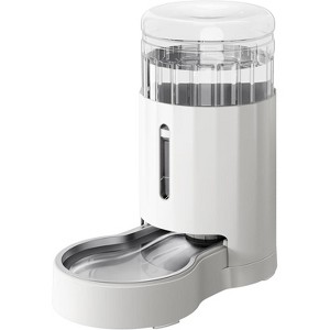 Stainless Steel Pet Water Dispenser, Automatic BPA-Free Gravity Waterer with Large Drinking Area - 1 of 4