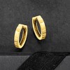 Pure Collection by Ross-Simons 14kt Yellow Gold Diamond-Cut Huggie Hoop Earrings - 2 of 4