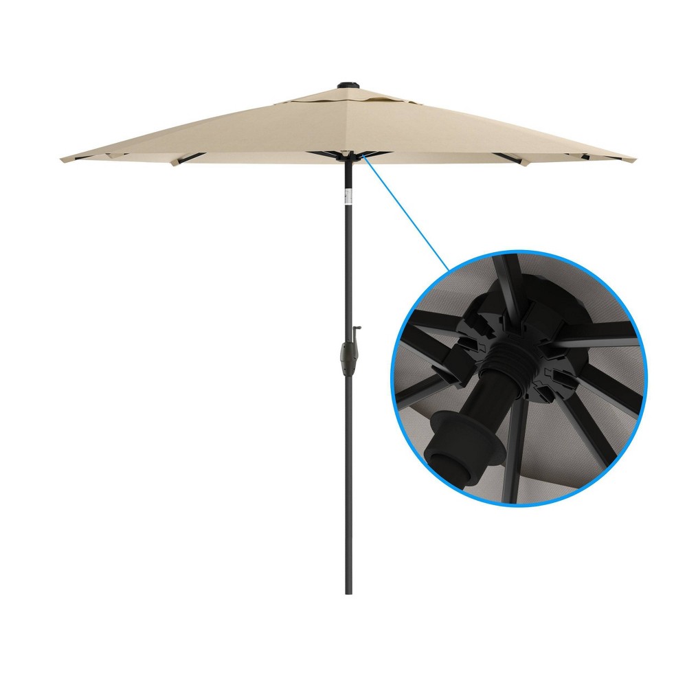 Photos - Parasol Above 9' Octagon OneClick 2 with Rib Replacement Outdoor Patio Market Umbr