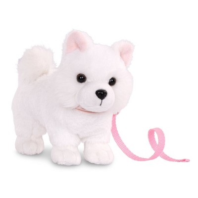 Our Generation American Eskimo Puppy With Posable Legs 6 Pet Dog Plush Target