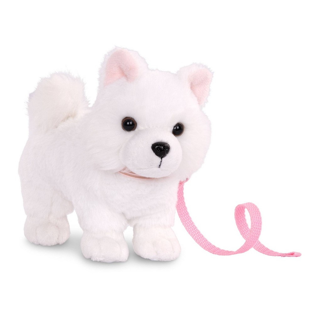 Our Generation American Eskimo Puppy with Posable Legs 6" Pet Dog Plush