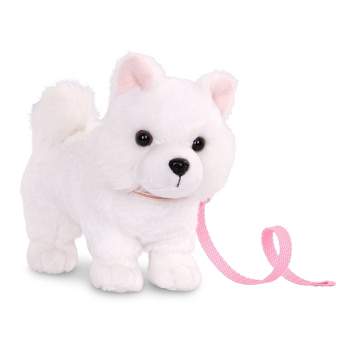 Our Generation American Eskimo Puppy with Posable Legs 6" Pet Dog Plush