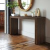 NicBex Modern Minimalist Console Table for Entryway,Rustic Wood Grain Entryway Table Foyer Tables for Hallway,Kitchen,Living Room - 3 of 4
