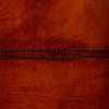 Storied Home Decorative Wood and Leather Tray with Handles, Cognac Color - 4 of 4