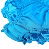 Agnes Orinda Women's Frill Trim Underwear Briefs Hipster Panty Satin Panties 3 Pack - 3 of 4