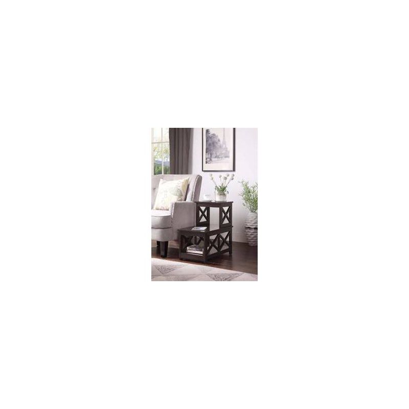 Oxford 2 Step Chairside End Table - Breighton Home, 3 of 6