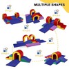 Kinder King Climb and Crawl Activity Play Set, Soft Foam Block for Climbing, Crawling and Sliding, 10-Piece - 3 of 4