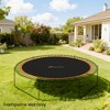 Soozier Trampoline Replacement Mat, Fits 12' Trampoline w/ 72 V-Hooks & 5.5" Springs, 8 Rows of Stitching & Tool (Spring & Frame not Included) - 2 of 4