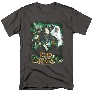 Lord Of The Rings Hero Group Adult T-Shirt - 1 of 4