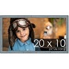 PosterPalooza | Panoramic Textured Blue Picture Frame - UV Acrylic, Foam Board Backing, Hanging Hardware - 2 of 4