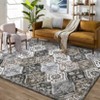 Area Rug, Rugs for Living Room, Washable Rug, Vintage Rugs for Entryway, Traditional Floor Cover, Thin Carpet, Kitchen Distressed Non Slip Mat - 3 of 4