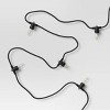 10ct LED Outdoor Non- Drop String Lights Black - Smith & Hawken™ - image 2 of 4