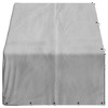 vidaXL Outdoor Dog Kennel Silver High zinc galvanized steel - 4 of 4