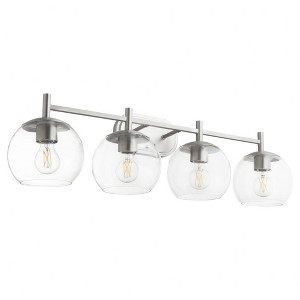 Quorum Lighting Lyon 4 - Light Vanity in  Satin Nickel - 1 of 1