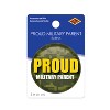 Beistle Proud Military Parent Button, 2", (6/Pkg) Multicolored - 3 of 4