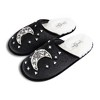 Jessica Simpson Women's Velour Slip-On Moon & Star Embellished Slipper - 4 of 4