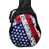 ChromaCast USA Flag Graphic Multi-Pocket Acoustic Bass Guitar Bag - 2 of 4