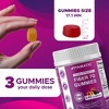 Prebiotic Fiber Gummies for Adults- 240 Pectin Based Gummies, Digestive Health & Regularity Support - 3 of 4