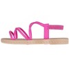 Fifth & Luxe Cute Strappy Sandals For Women - Comfortable Beach Sandals For Women, Casual and Dressy Flats with Braided Outsole - 3 of 4