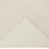 Queen Jullian Collection 100% Cotton Tufted Unique Luxurious Bold Stripes Design Bedspread Ivory - Better Trends - 3 of 3