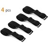 Allegra K Women's Stretchable Shoulder Bra Straps Adjustable Elastic Straps 2 Pairs - 2 of 4