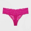 Women's Allover Lace Thong Underwear - Auden™ - 4 of 4