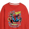 Boys' - Marvel - Spider-man Stickers Style Long Sleeve Graphic T-Shirt - 2 of 4