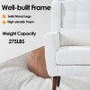 28.7"W Accent Chair, Upholstered Armchair Leisure Chair Lounge Chair for Living Room -Frevyn - 4 of 4