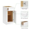 Kitchen Base Cabinet, Unassembled Cabinet with Adjustable Shelf without Top - 4 of 4